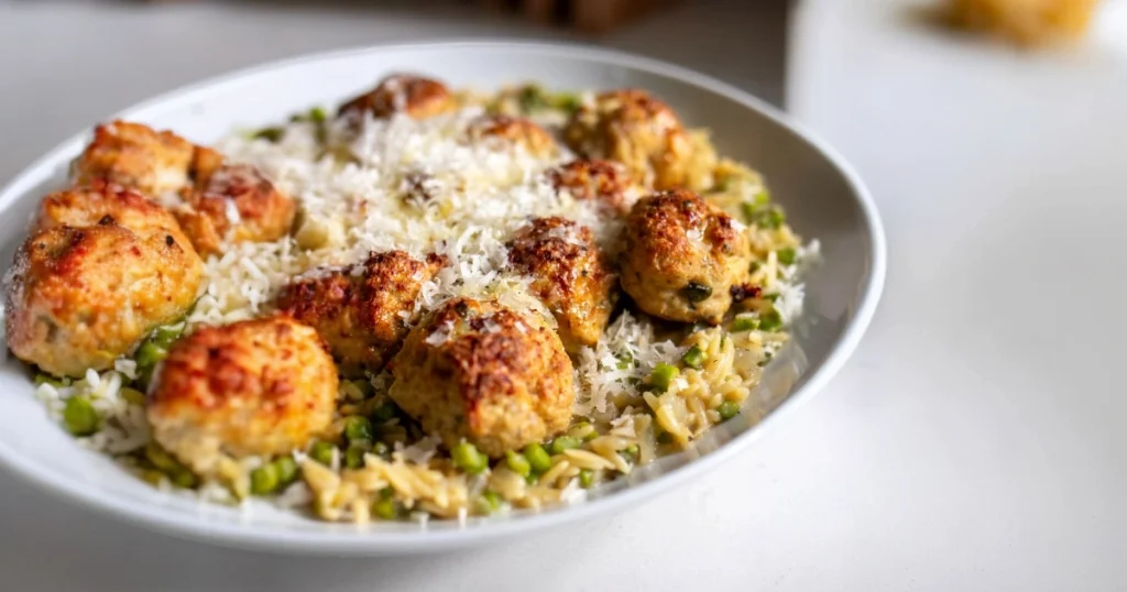 Boulettes de poulet au citron
